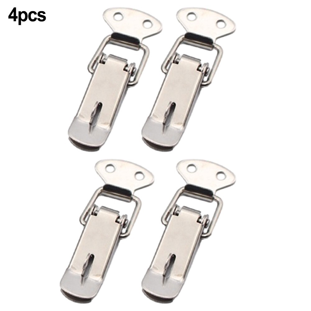 High Quality Stainless Steel Spring Loaded Case Box Latch Catch (4PCS)