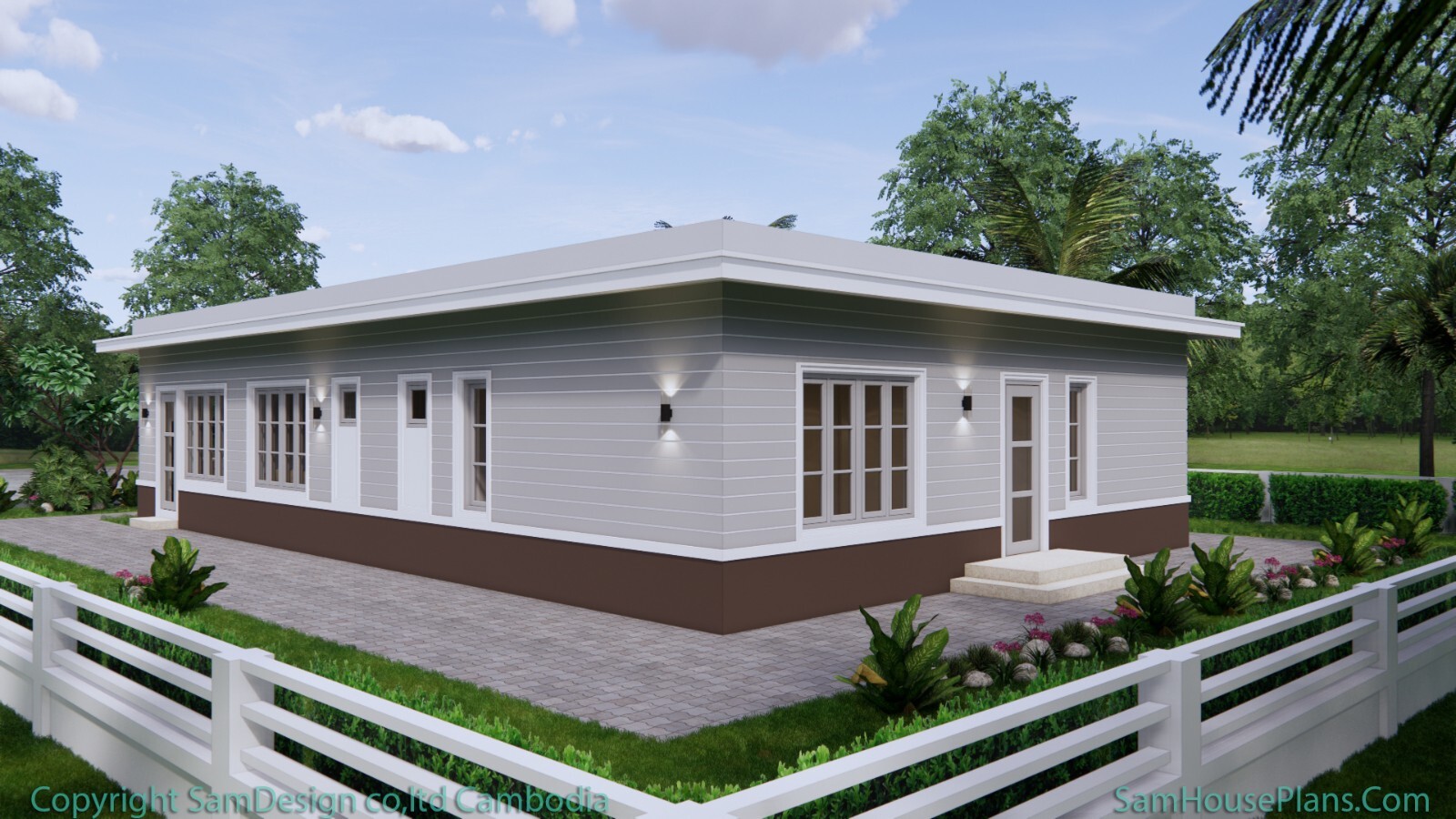 33×53 Feet House Design Plans 10×16 Meter 4 Beds 5 Baths Terrace (A4 Hard Copy)