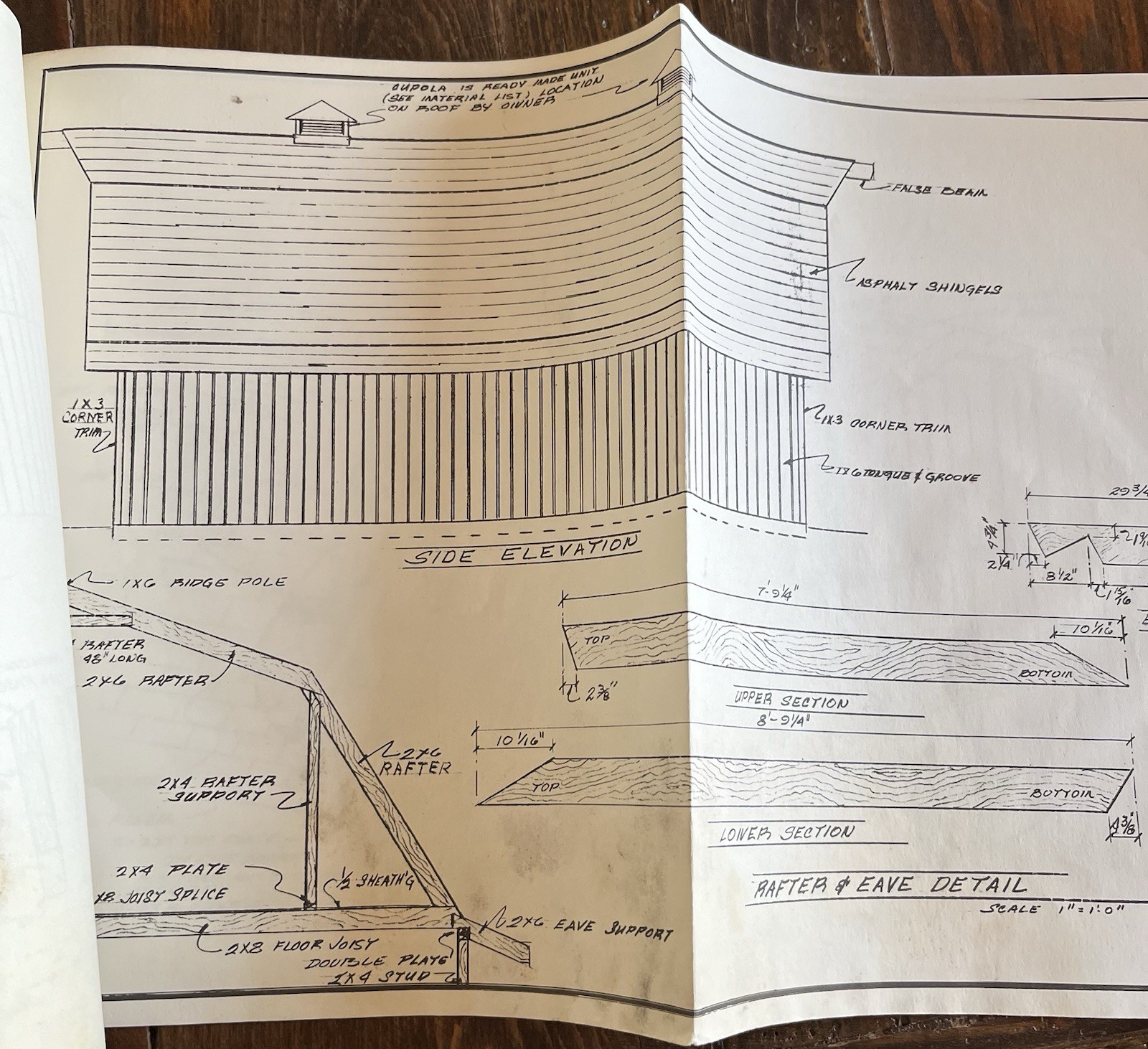 ALL PURPOSE 24’x36’ BARN Vintage Hammond Barn Plans Homesteading Farm Buildings