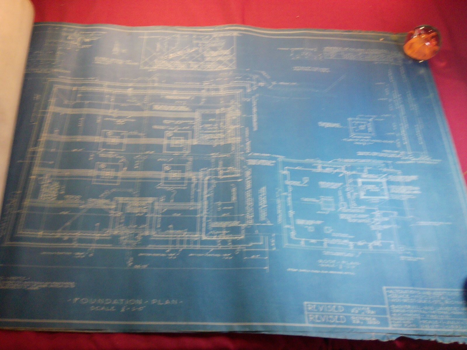 JULY 1930 Baskervill & Lambert Architects Blueprints, Grace Hospital Richmond VA