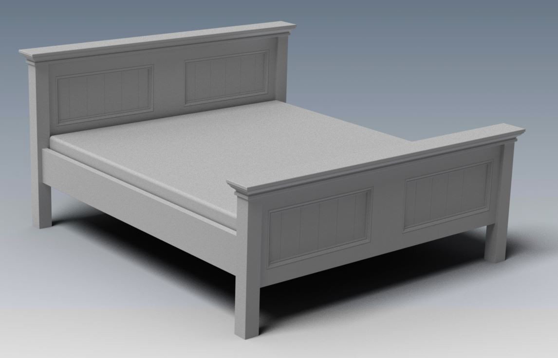 BUILDING PLANS FOR CRAFTON KING SIZE TIMBER BED – MAKE YOUR OWN & SAVE $$$
