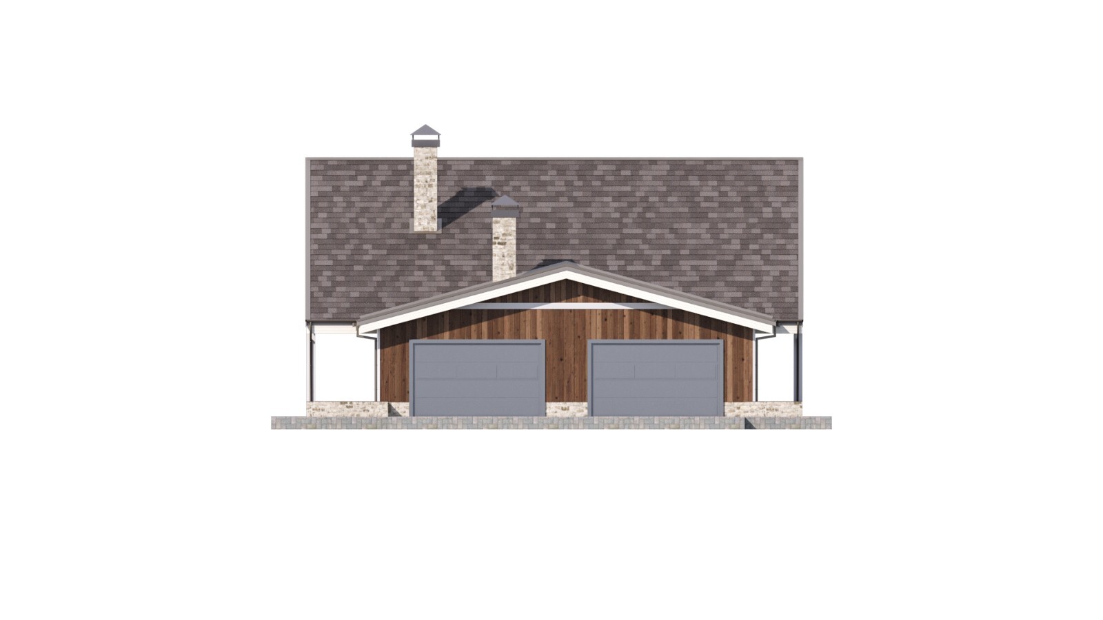 100’x54’ 4-Beds 4-Baths Charming A-Frame Architectural Build Plans PDF Download
