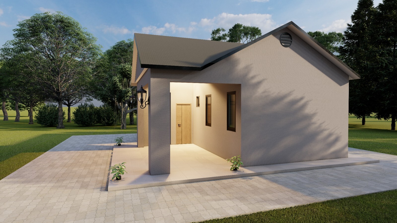Tiny Home Building Plans – 35’x18.5′ with 650sqft Living Space