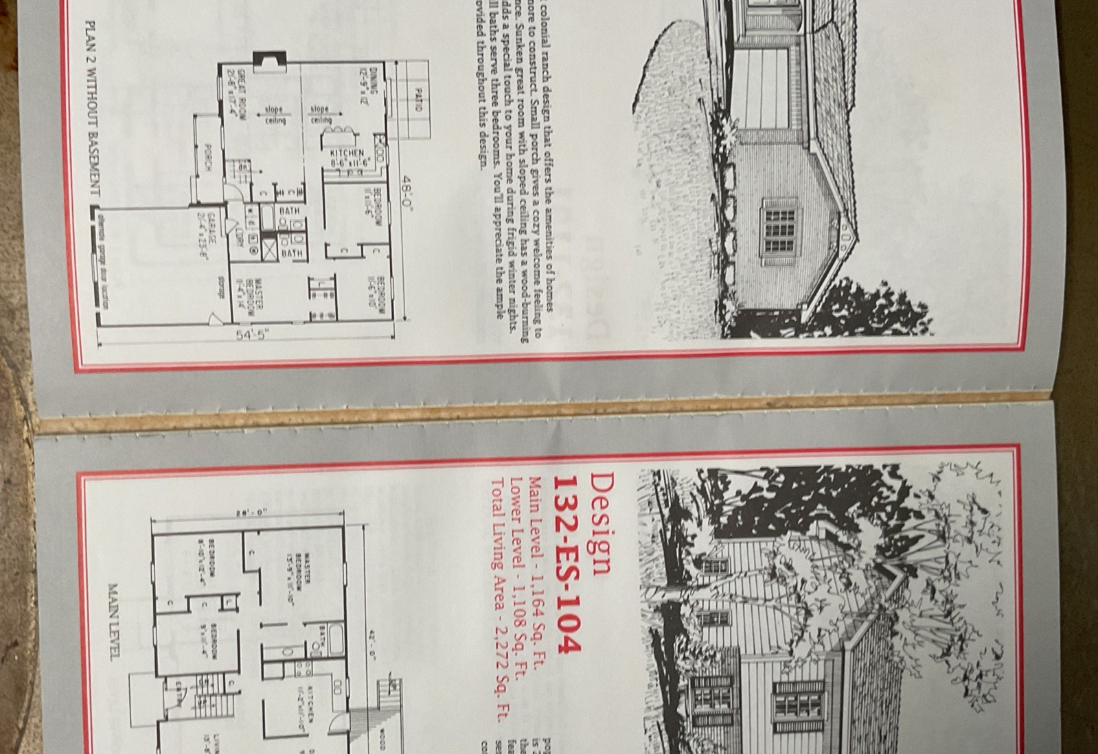 National Plan Service Book Of Consumer Approved Home Designs New NOS 88 Pages