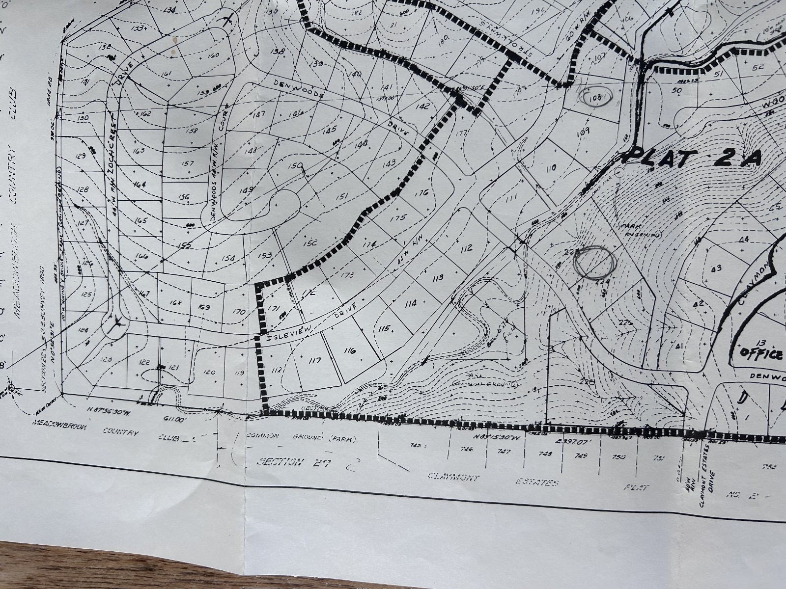 Claymont Woods Development Plans & Brochures 1970s – Chesterfield, Missouri