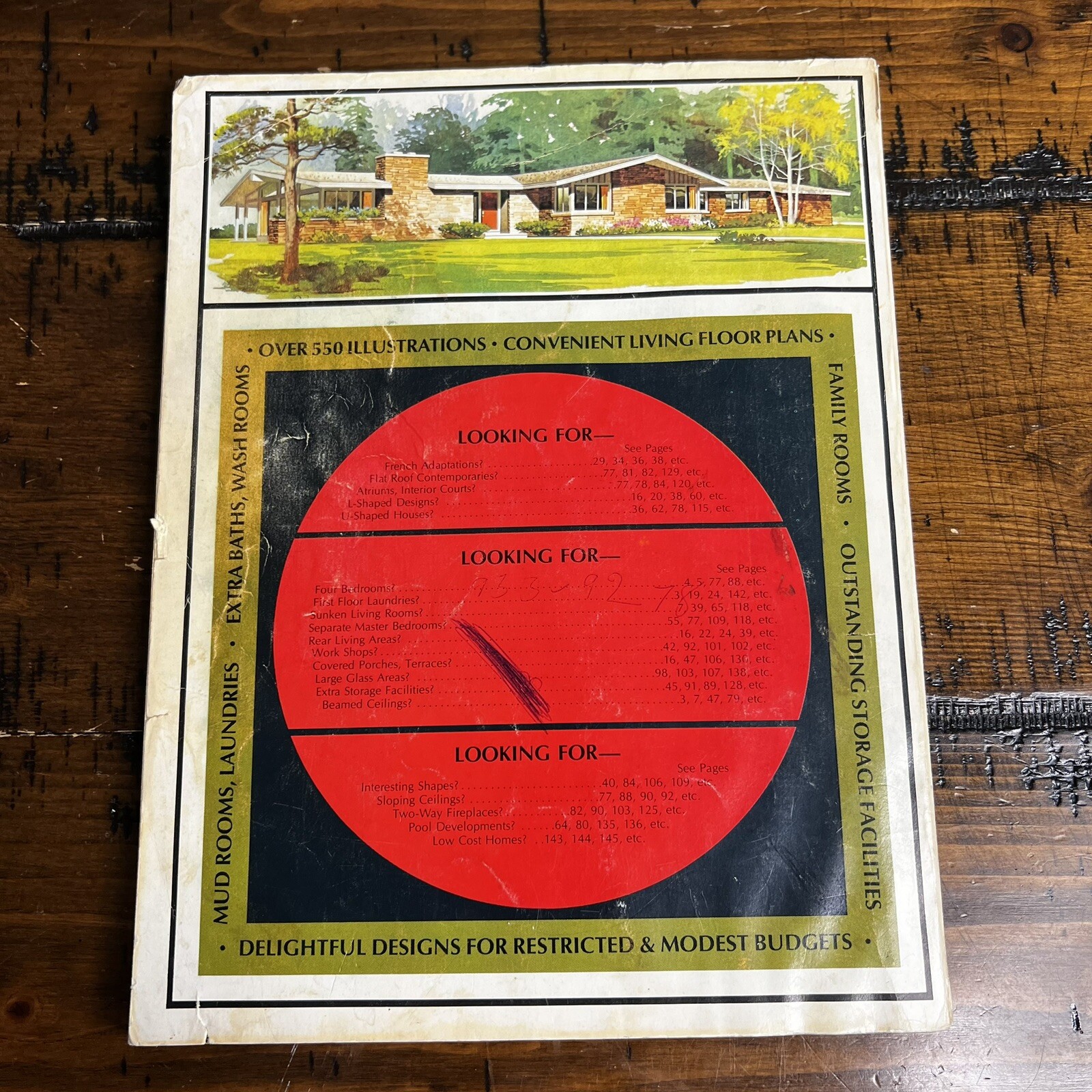 250 Home Plans Richard Pullman 1977 MilID CENTURY MODERN House Plans One story