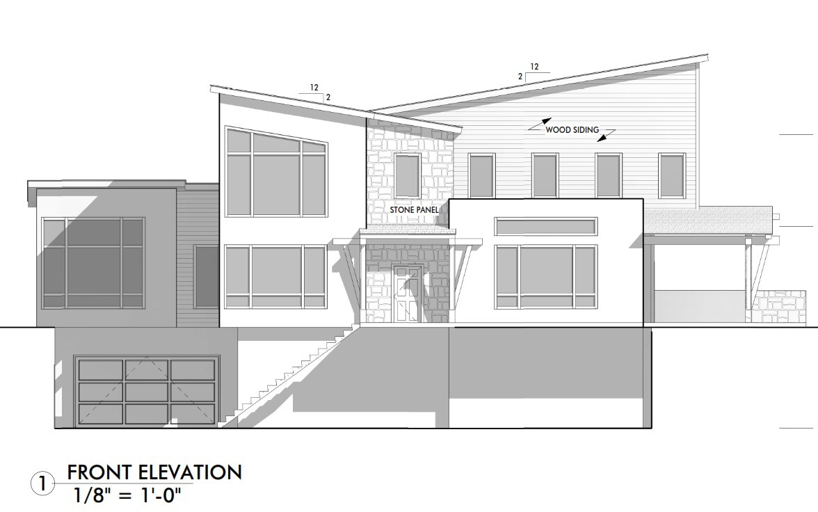 Custom Blueprints – Home Building Plans Blueprints Complete Custom Modern Home 