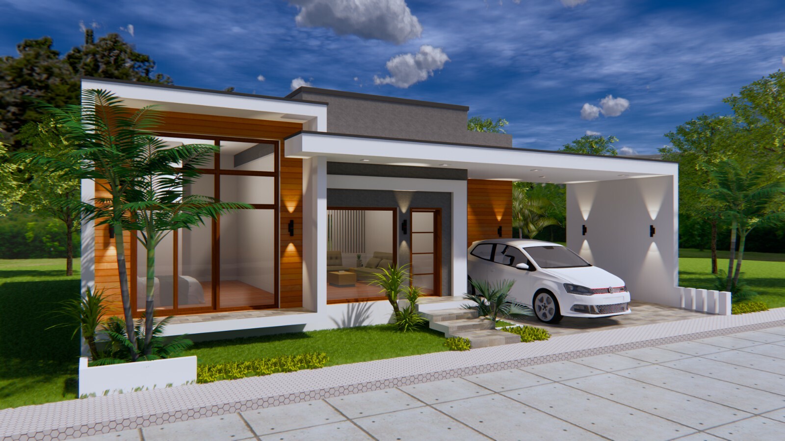 Modern House Plans 15×16 Meter 49×53 Feet 3 Bedrooms Full PDF (A4 Hard Copy)