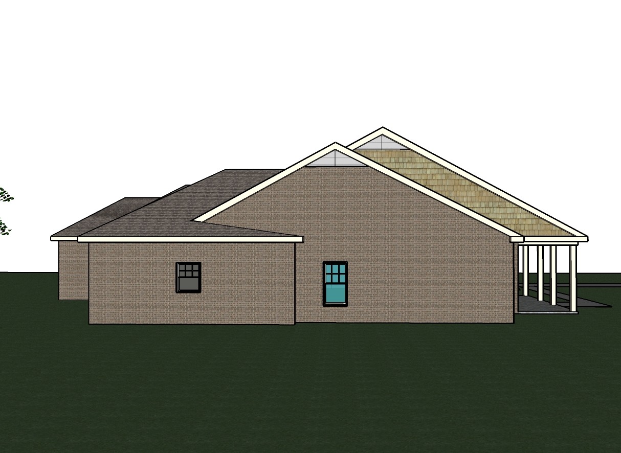 Abbigale 2161G 5 ALL BRICK home, house plan 4 beds, 2.5 baths PDF