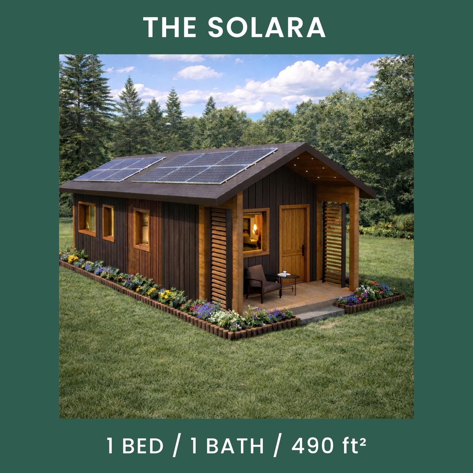 The Solara Tiny House Blueprint Set (CAD File + Materials List)