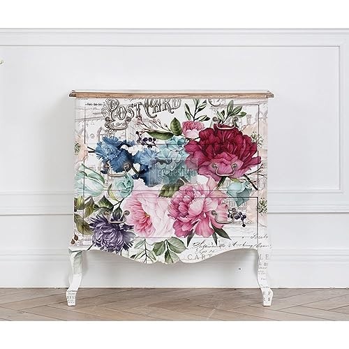 Rub On Transfer 44×30 Inch Imperial Garden Wall Furniture Decoration 6 Sheets