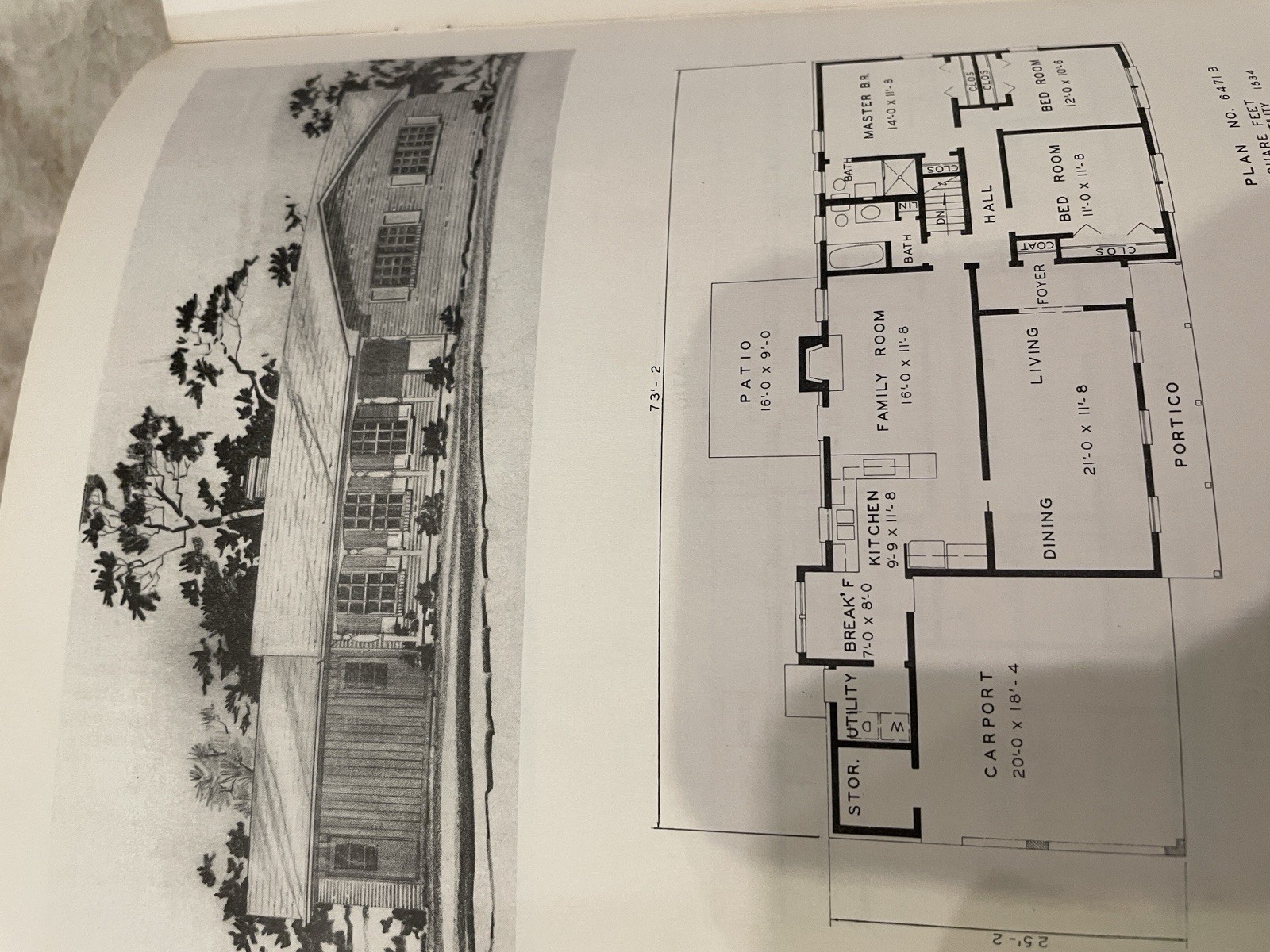 Two Vintage Contemporary House Plan Books From The 1970s Corley Plans And Design