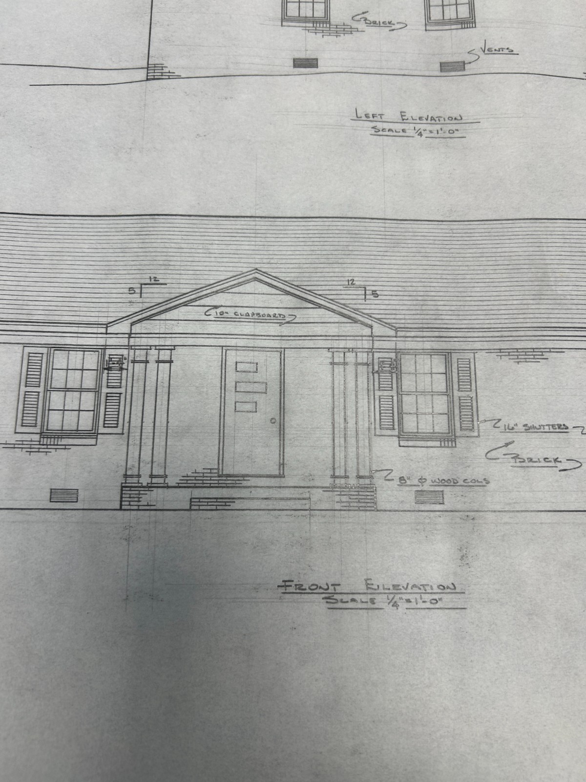 10 Architectural History Arthur Joyce Plan Blue Prints Corinth, MS Alcorn