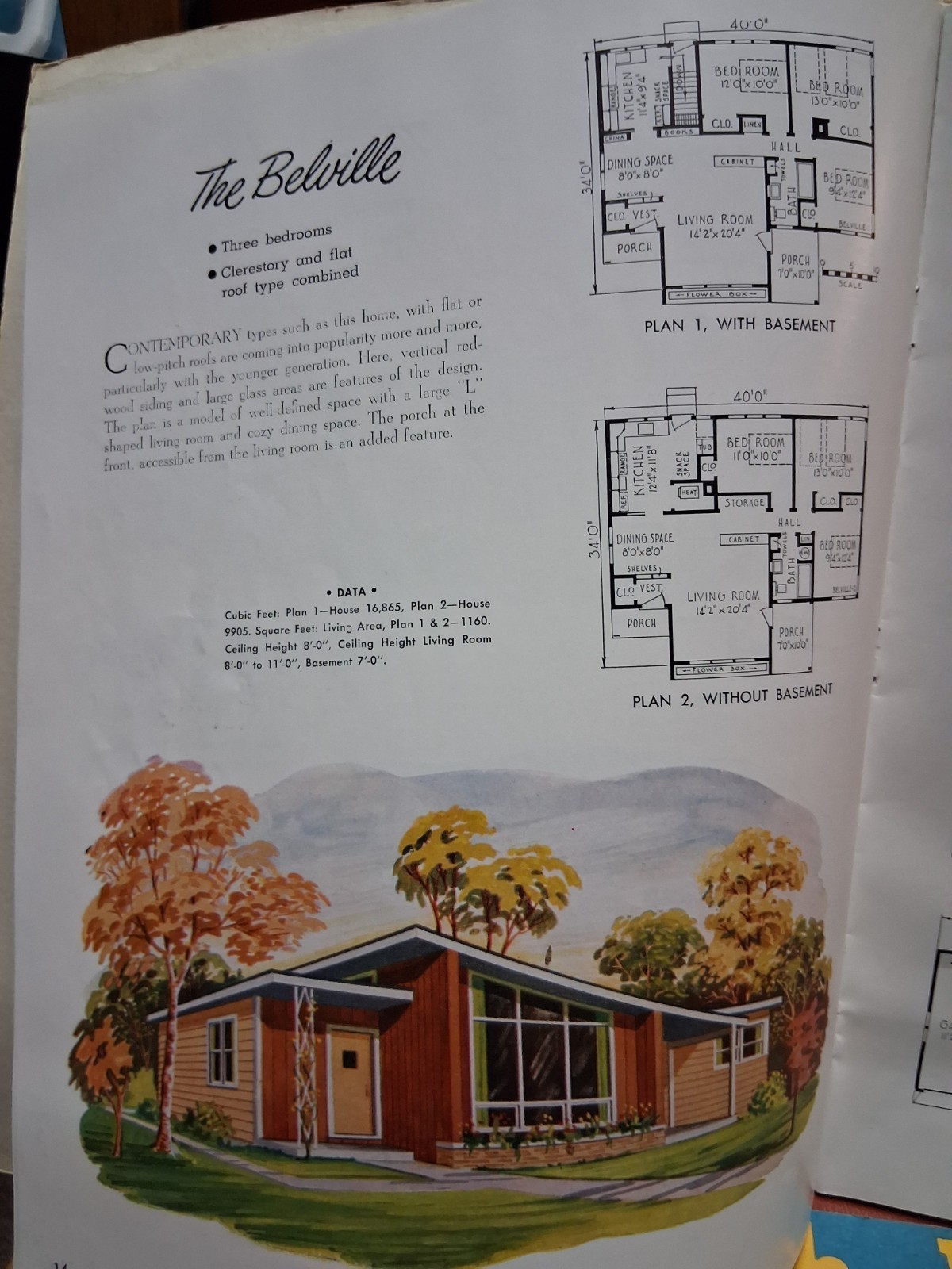 Vintage National Homes of Moderate Cost Potlatch Yards Inc Plan Book MCM