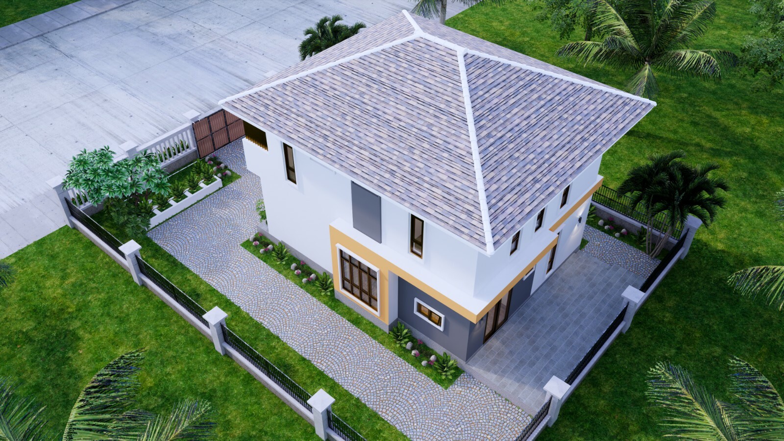 25×35 Small House Plan 7.5×9 Meter 3 Bedrooms PDF Full Plans (A4 Hard Copy)