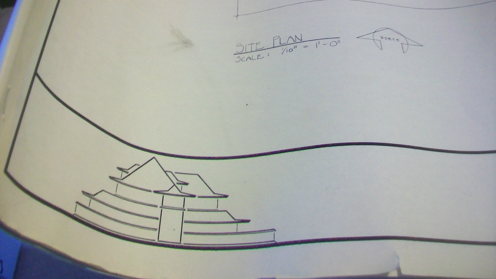 HILLS-DECARO FRANK LLOYD WRIGHT HOUSE, SET OF RESTORATION BLUEPRINTS from 1976