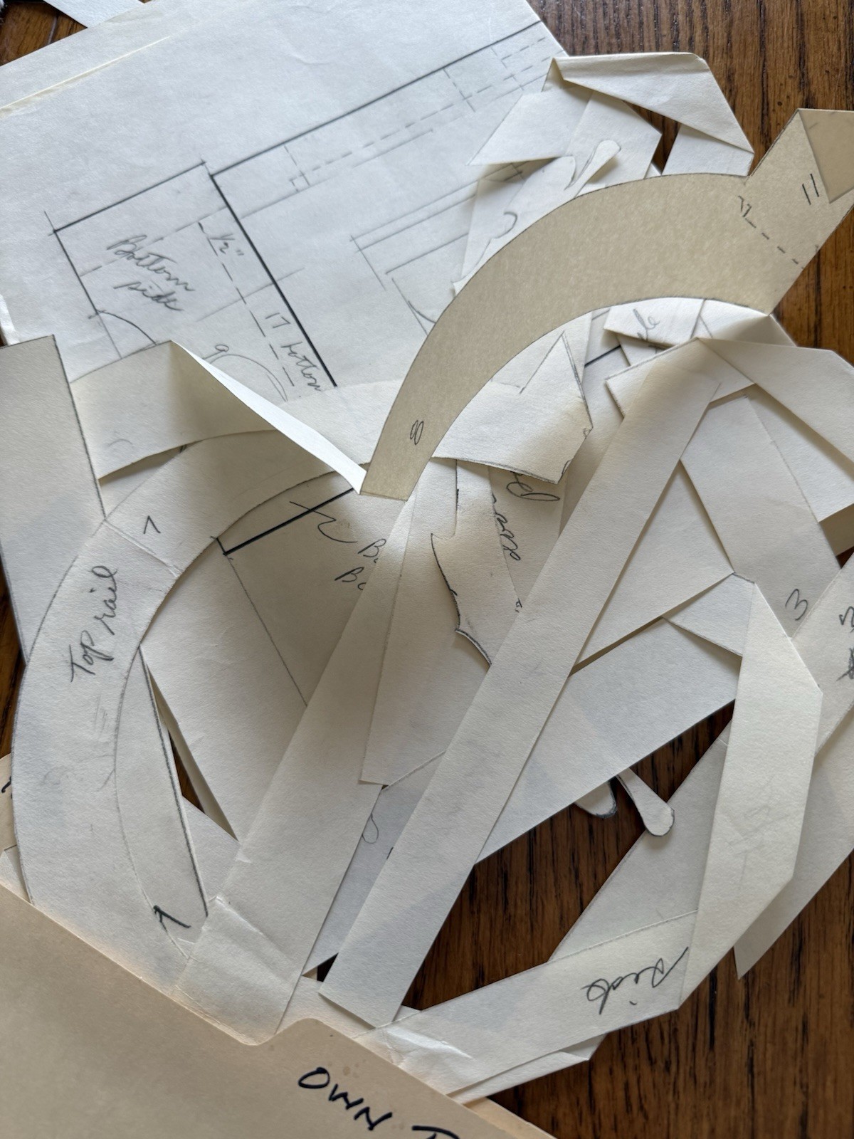 LOT 5 Original Clock-building Plans And Patterns