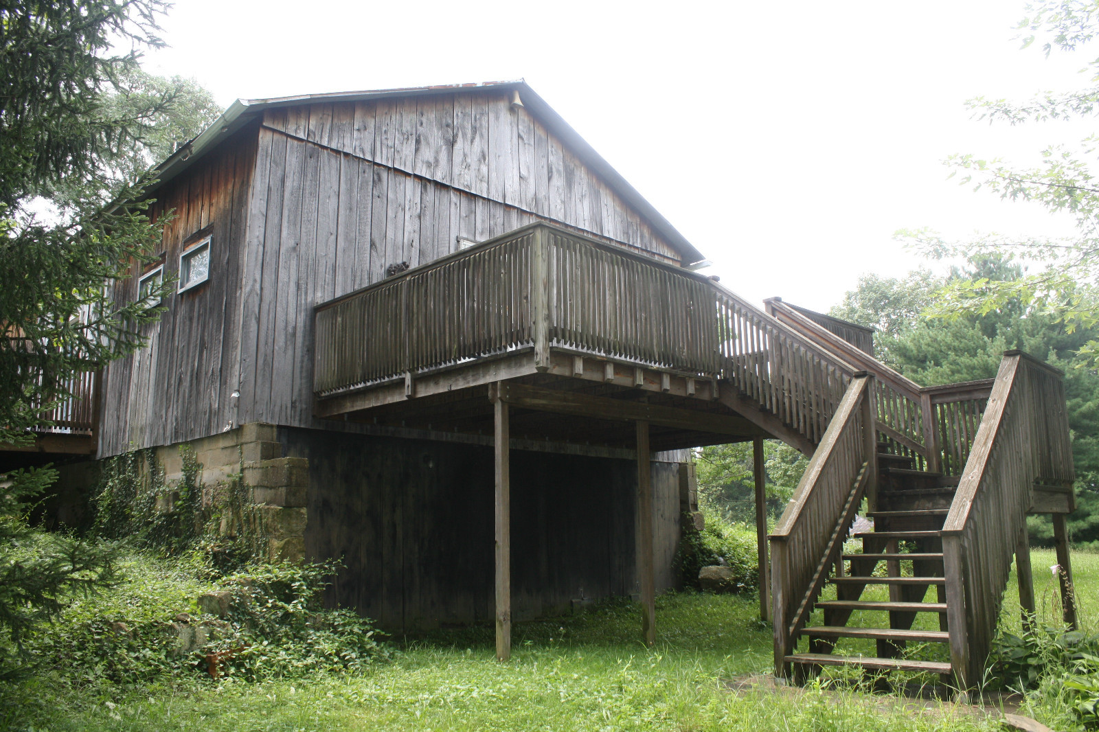 Ohio Salt Fork Area Weathered Barn Dismantle Red Oak White Oak Reclaim Rebuild