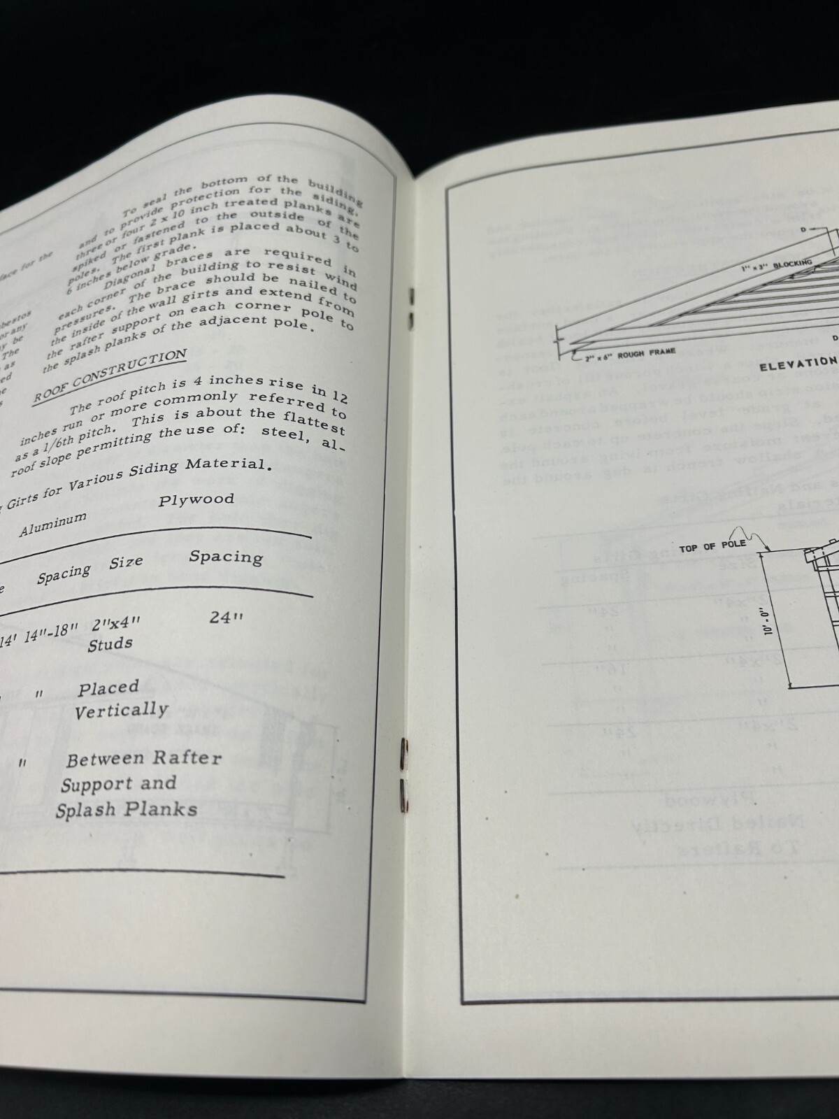 Plans for Pole Barn-Potato Storage-White Pine Bureau-Canadian Lumberman’s Assoc.