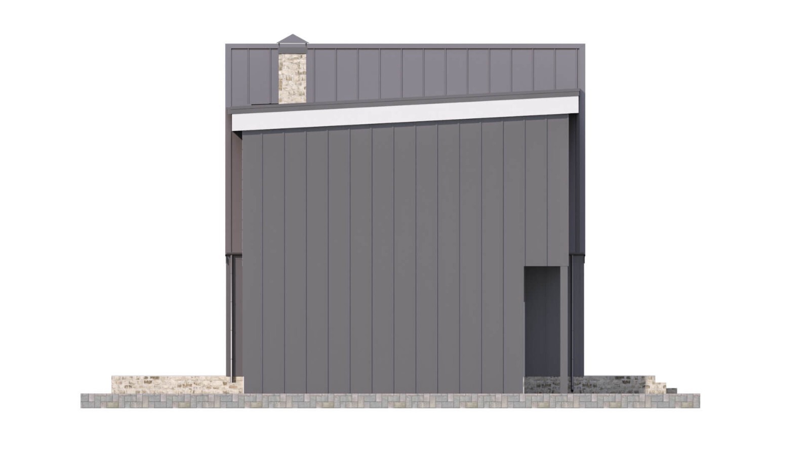 43’x29’ 3 Beds, 4 Baths Cozy A-Frame House Architecture Plans PDF Download.