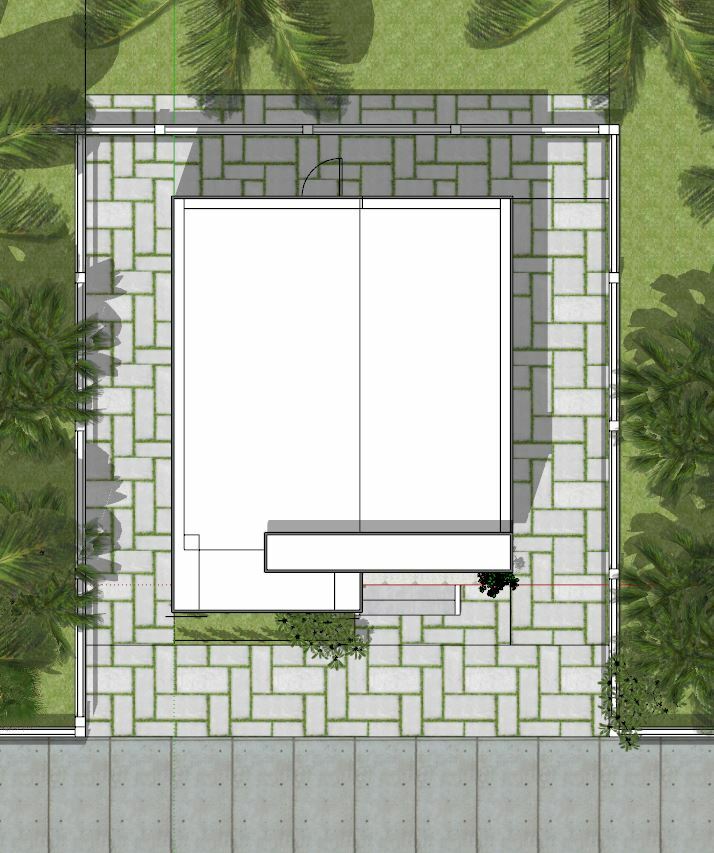 Small House Plan 21×25 Feet 6.5×7.5 Meter 2 Beds 2 Bath Flat Roof (A4 Hard Copy)