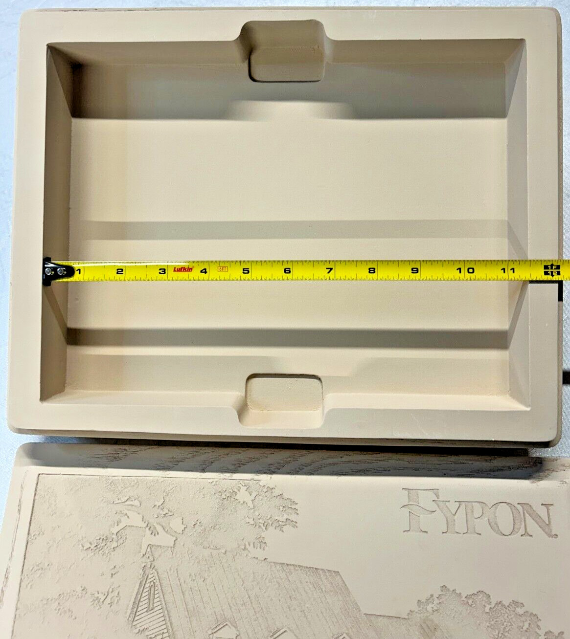Fypon William E Poole Catalog Storage Box Wood Look Composite Engraved