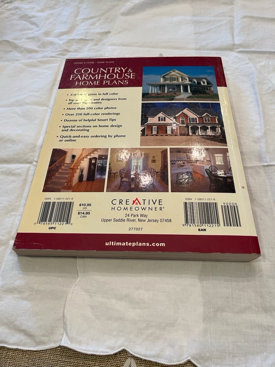 Country And Farmhouse House Plans Book