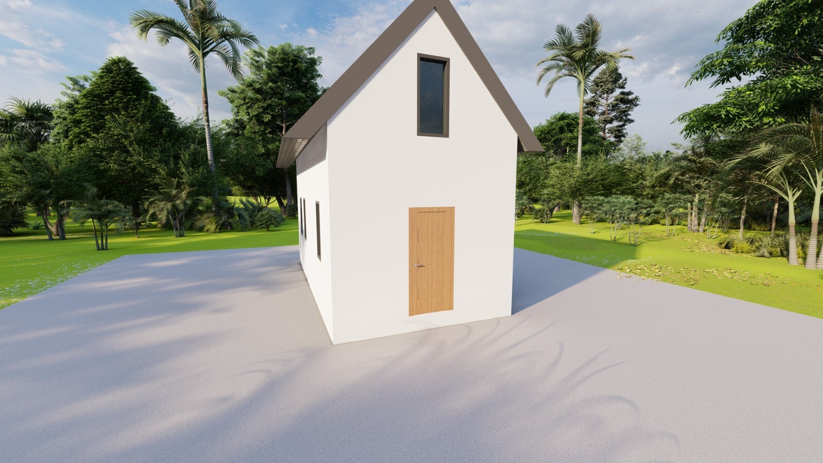 Building Plans for 12′ x 24′ Tiny Home – Main Floor 288sqft, with loft above