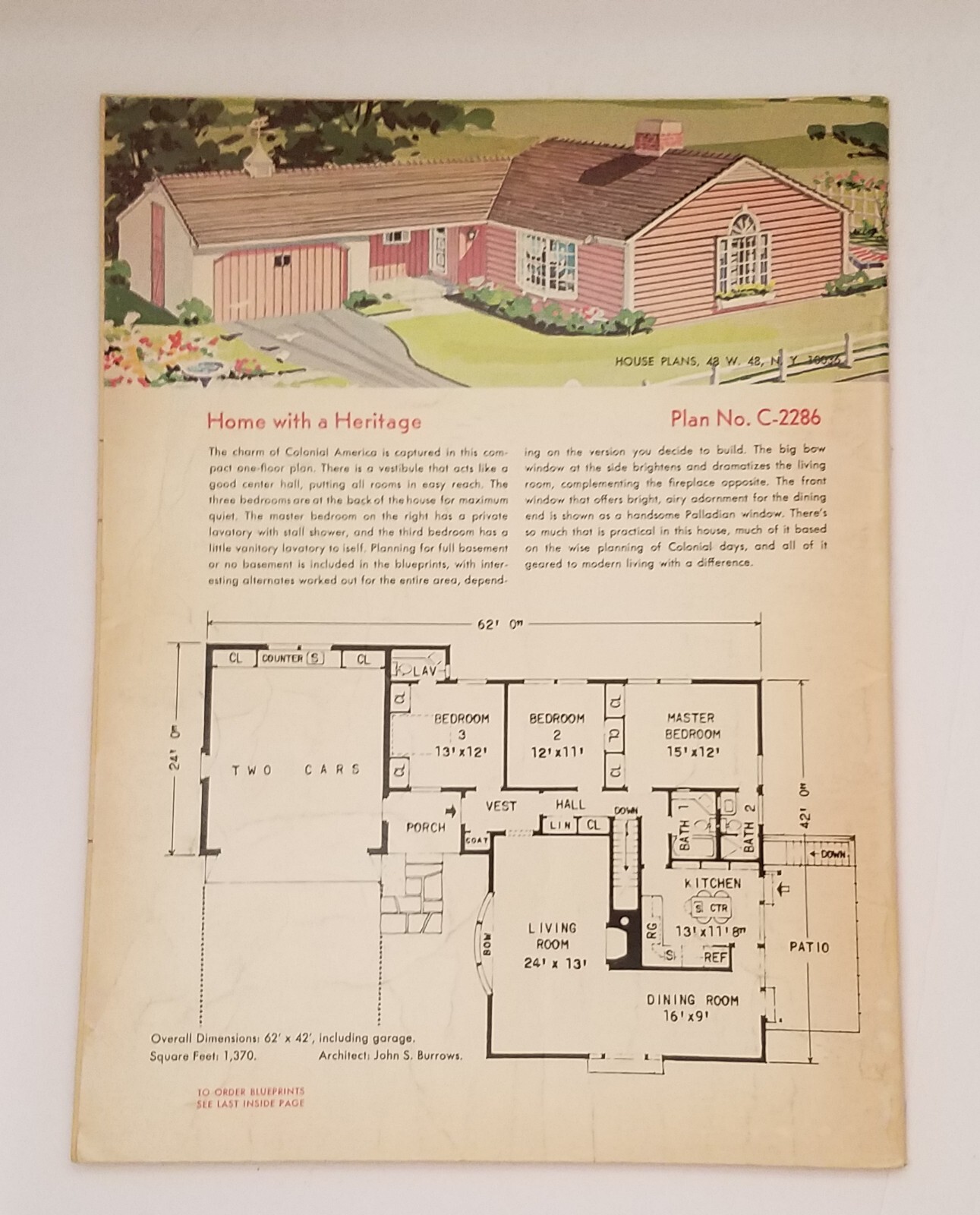 Vintage 1978 Popular Homes And Plans 66th. Edition Building Plans House Plans.