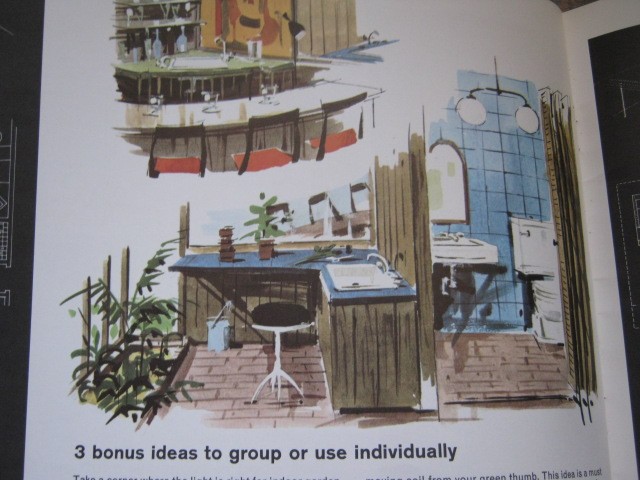 Vtg RARE 60’s MCM CRANE Plumbing SKETCH BOOK Booklet / Home Design Plans