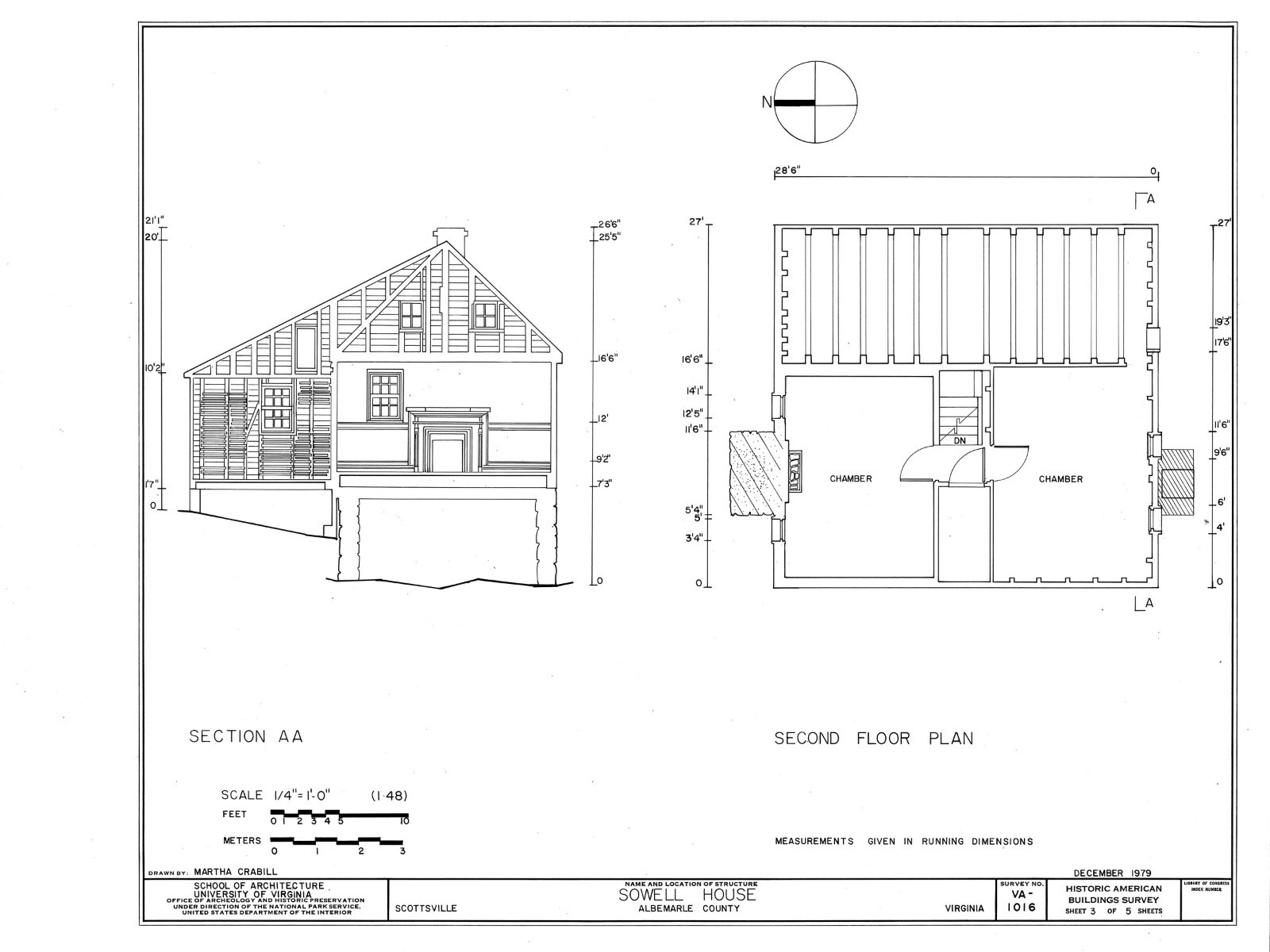 Small Colonial home, Saltbox style Sowell Cottage, 1830s, 2-3 bedrooms