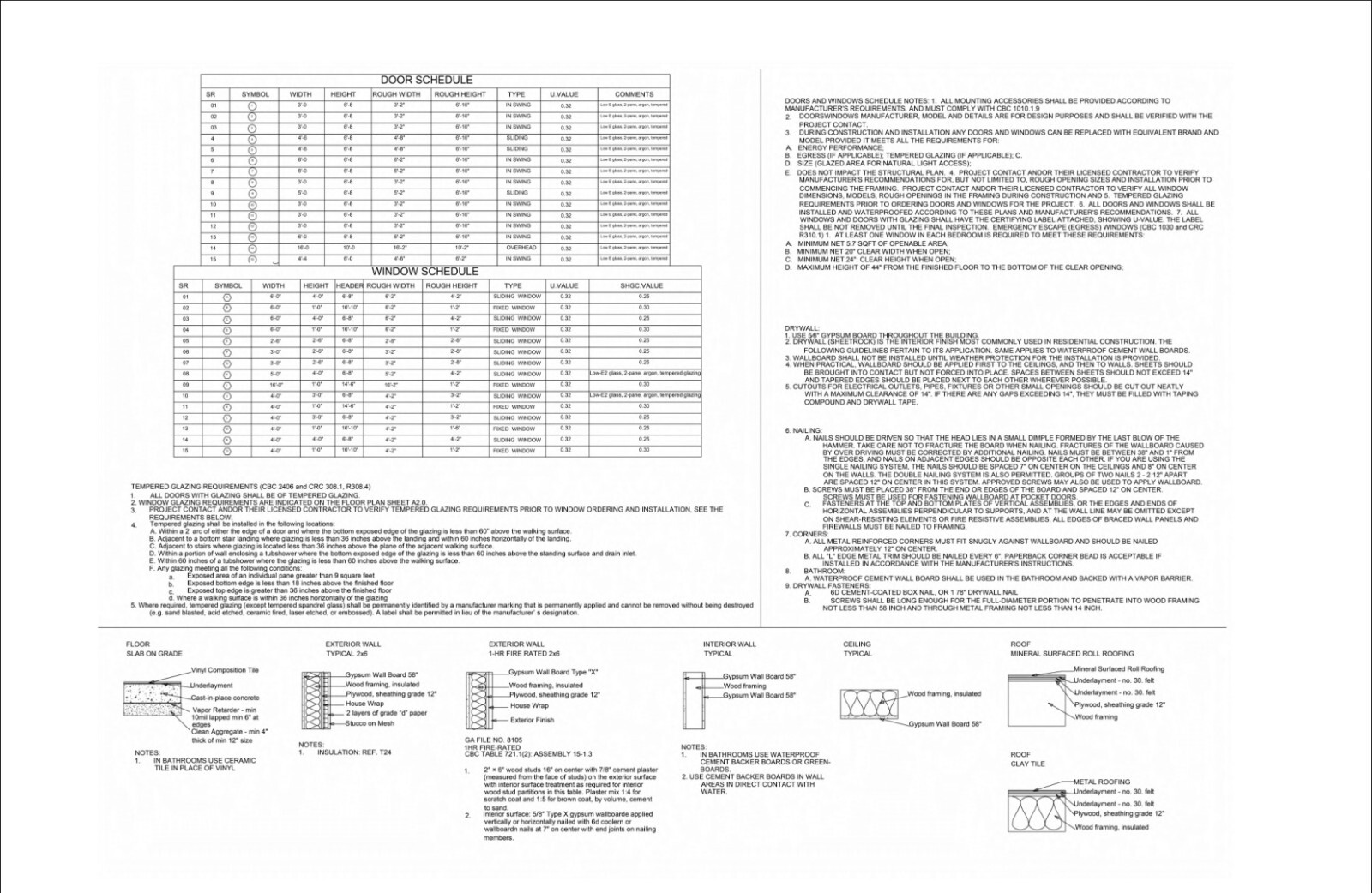 ADU and Garage Building Plans – 1650sqft ADU + 2094sqft Garage, Blueprints
