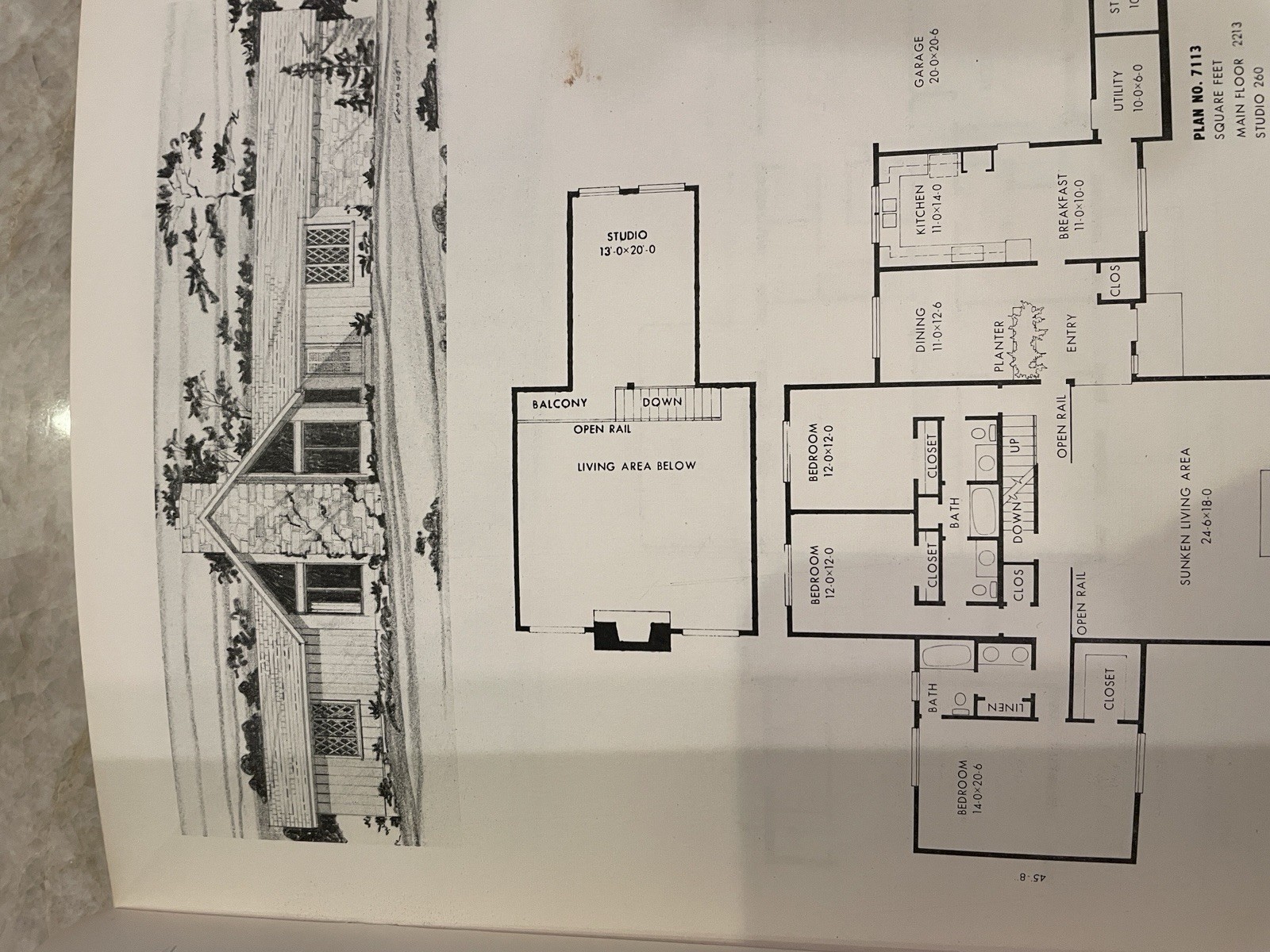 Two Vintage Contemporary House Plan Books From The 1970s Corley Plans And Design