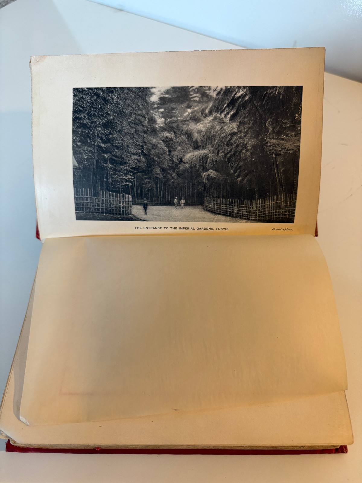 Japanese Blueprint 1930s Era & Book:»Japanese Life in Town & Country» 1904