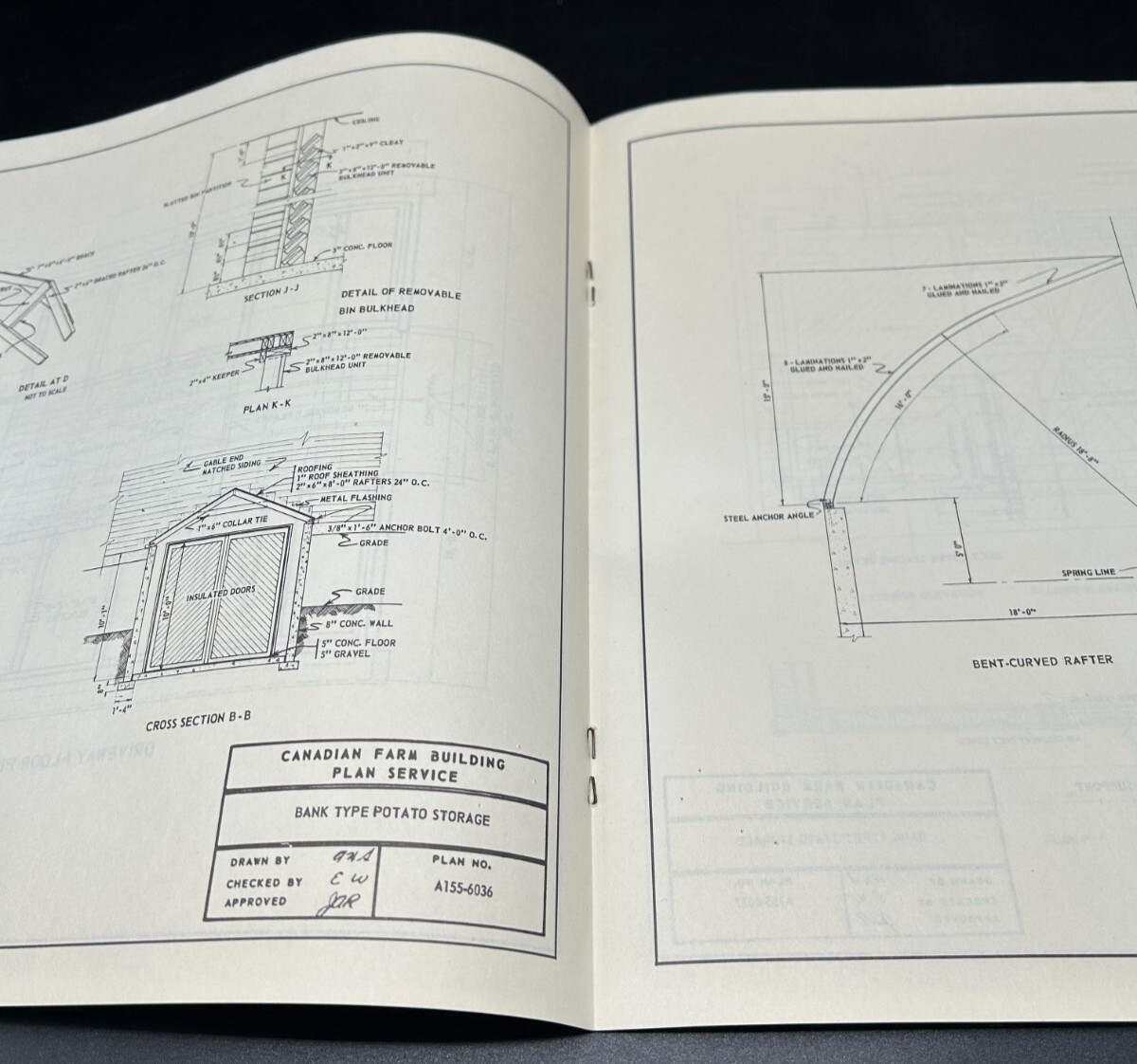 Plans for Pole Barn-Potato Storage-White Pine Bureau-Canadian Lumberman’s Assoc.