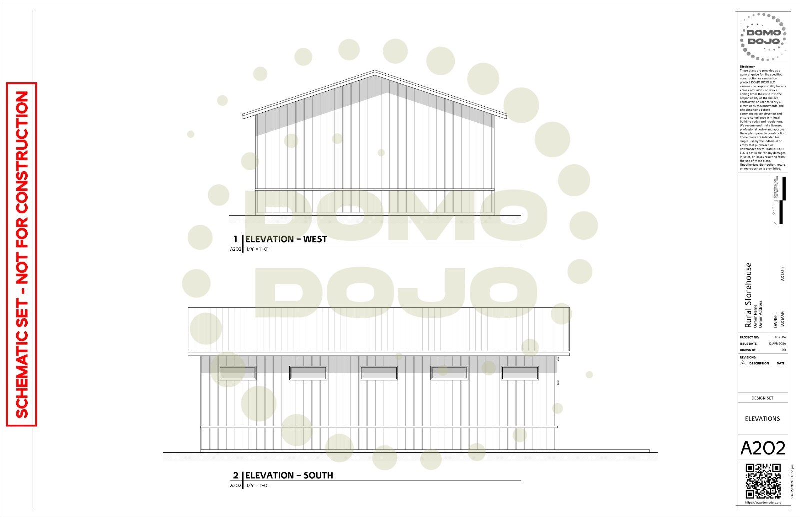 Rural Storehouse Agricultural Building Plans – PDF Downloadable Blueprint