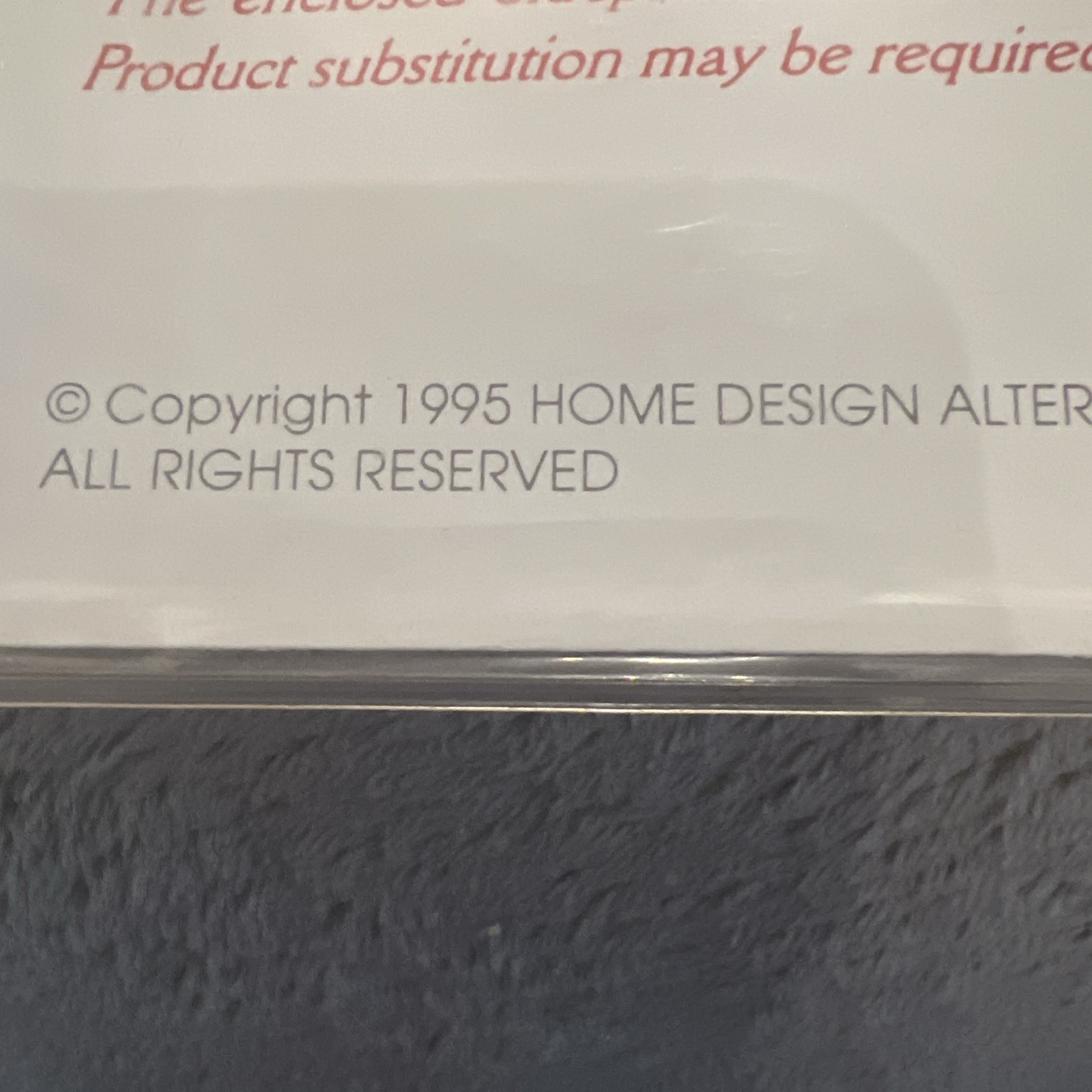 Vtg 1995 Home Design Blueprint & Supply List For Yard Barn Storage Shed