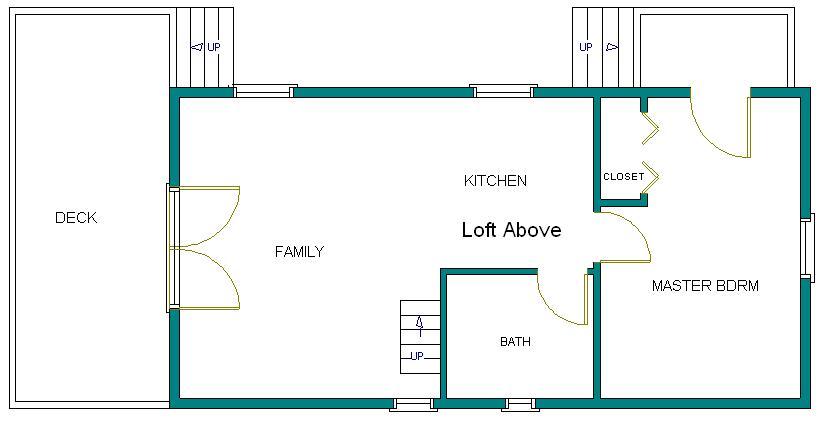 16×32 Cabin w/Loft Plans Package, Blueprints, Material List