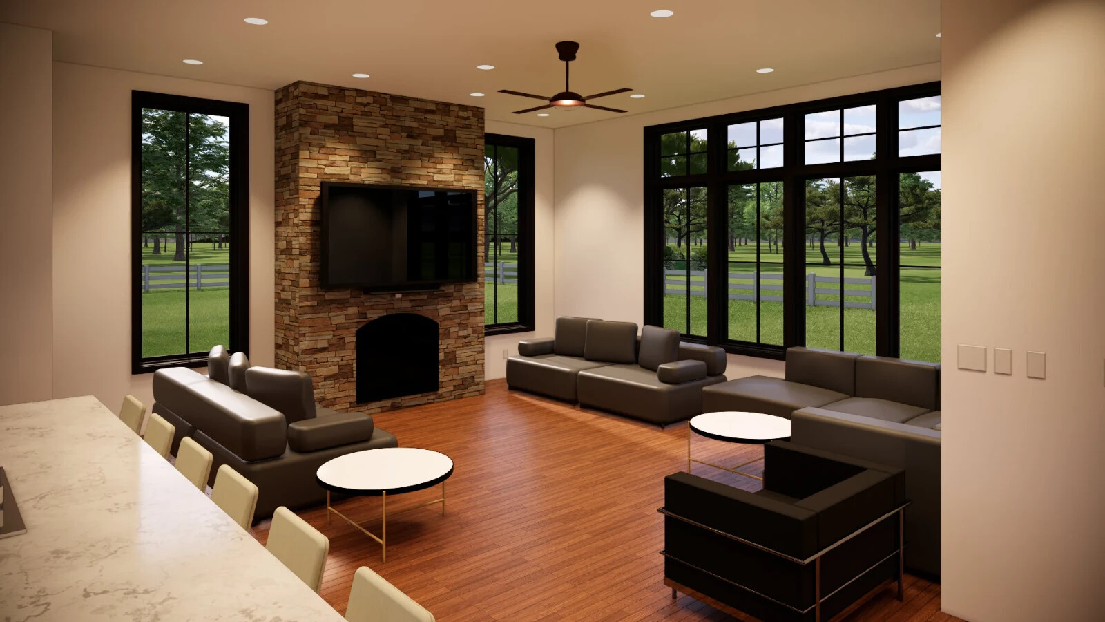 The Vatican Italian Farmhouse: 7 Bedrooms / 4.5 Baths 4,420 SF Design Blueprints