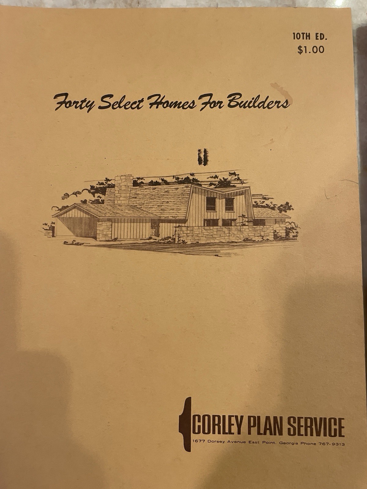 Two Vintage Contemporary House Plan Books From The 1970s Corley Plans And Design