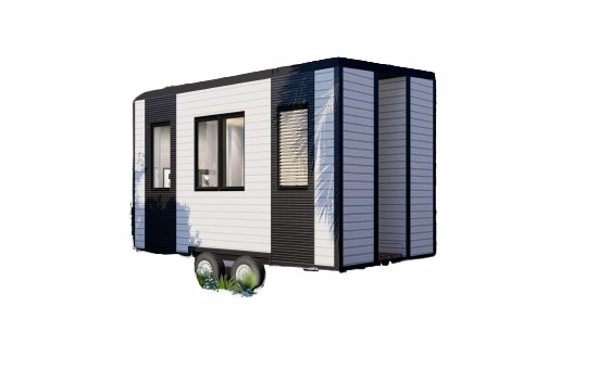 Generic Wood Construction Tiny Mobile Home Building Plans – 15’9″» x 7’10″» – 12