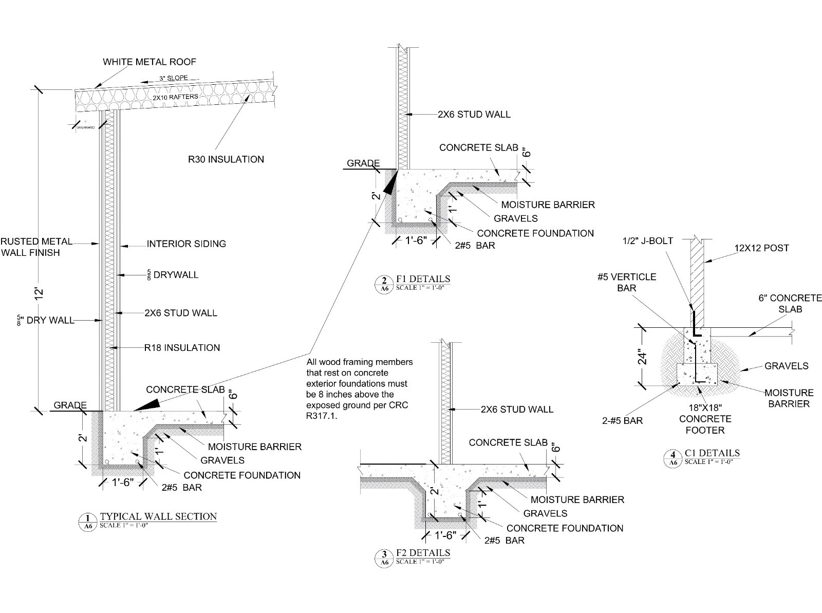 48′ x 24′ Garage or ADU Building Plans – Construction Set