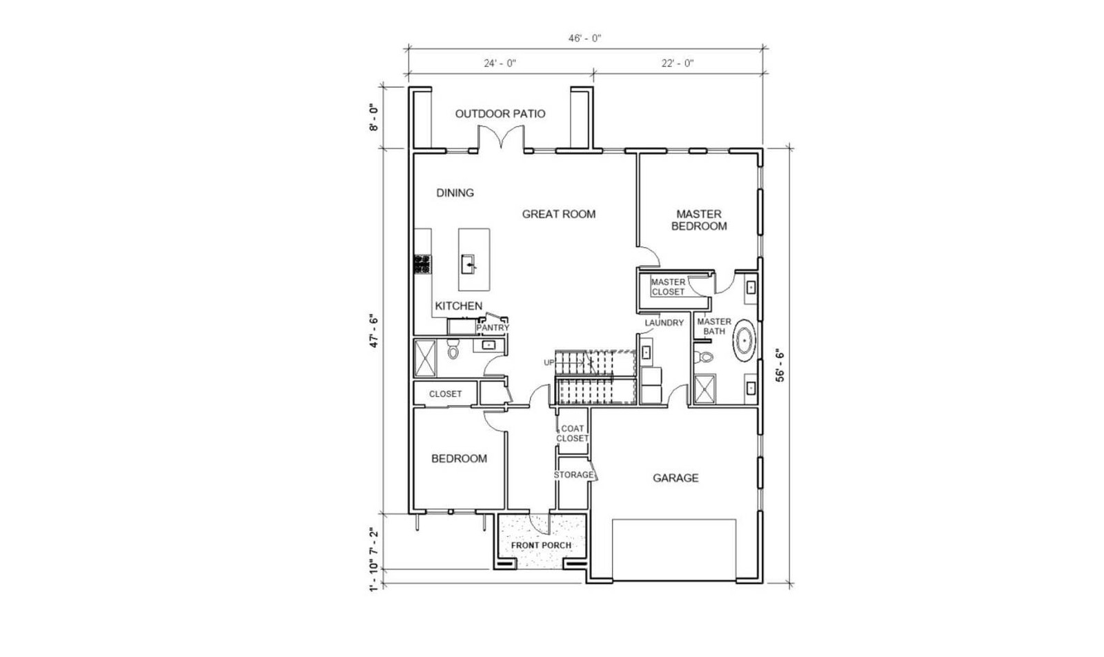 Sonora Grove Spanish Mission House Plan Design – 4 Bed 3 Bath 2940 sq ft – Doubl