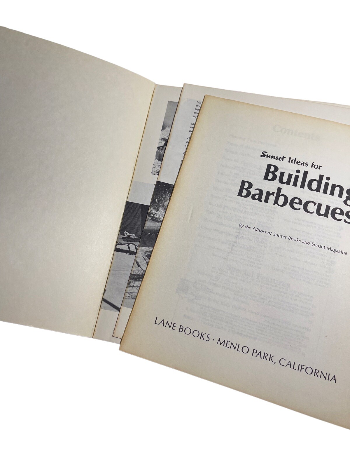 decks & patios; building barbeques; garden & patio building books