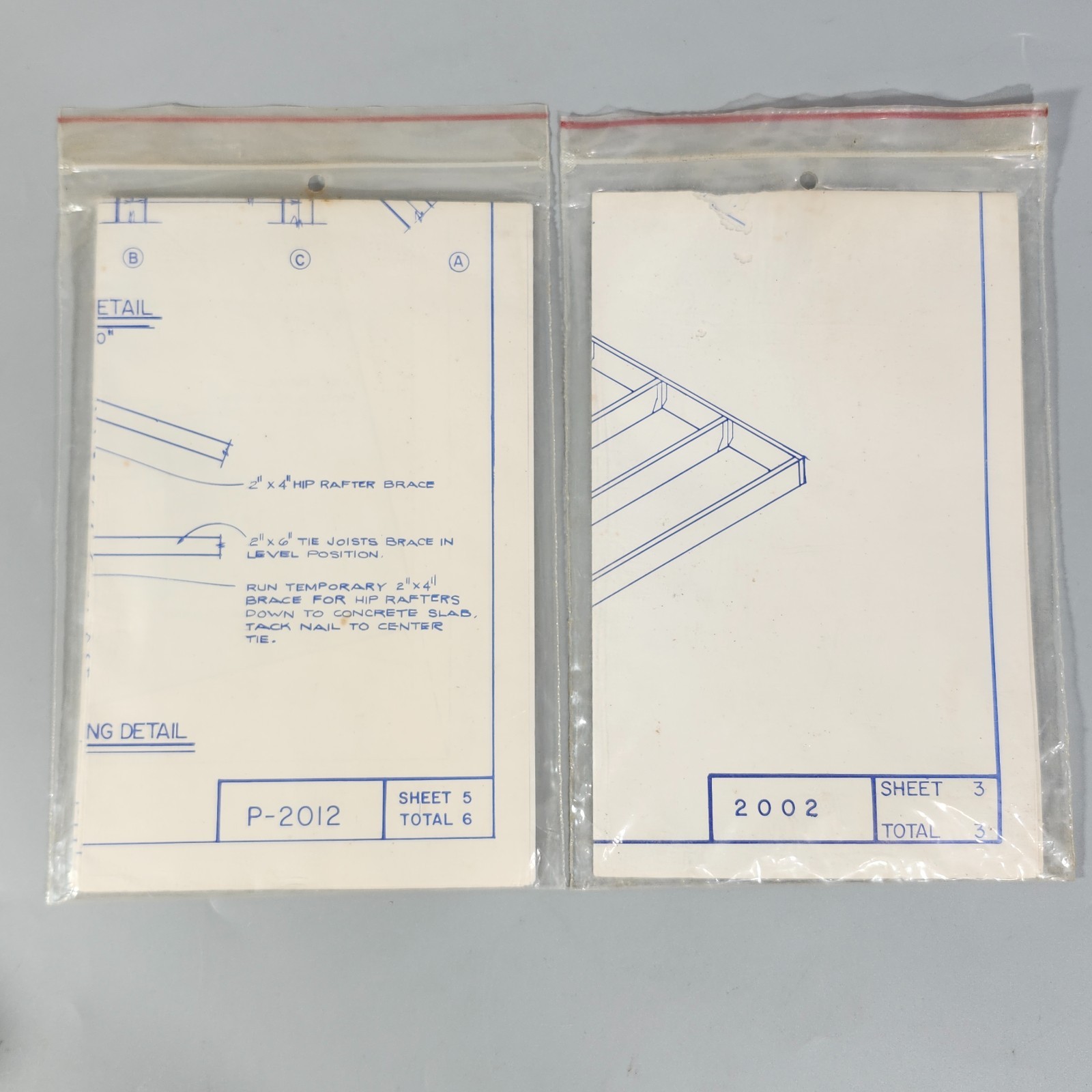 National Plan Service DIY Build Yourself Design 6 Blueprint Lot Home Improvement