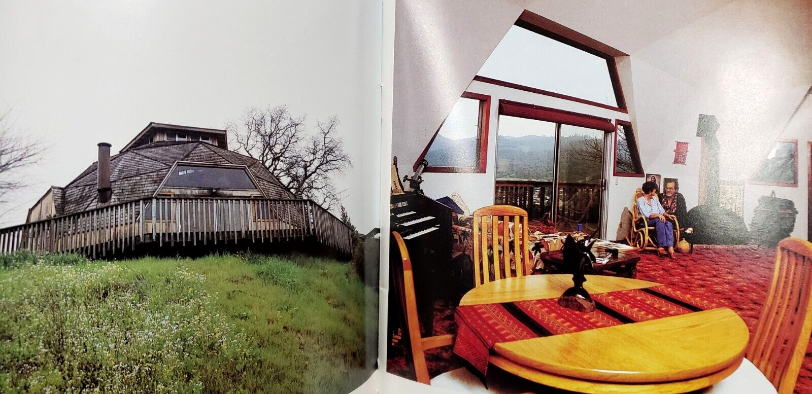 1970s Brochures/Building Plans GEODESIC DOME HOME LIVING by Cathedralite, Fuller