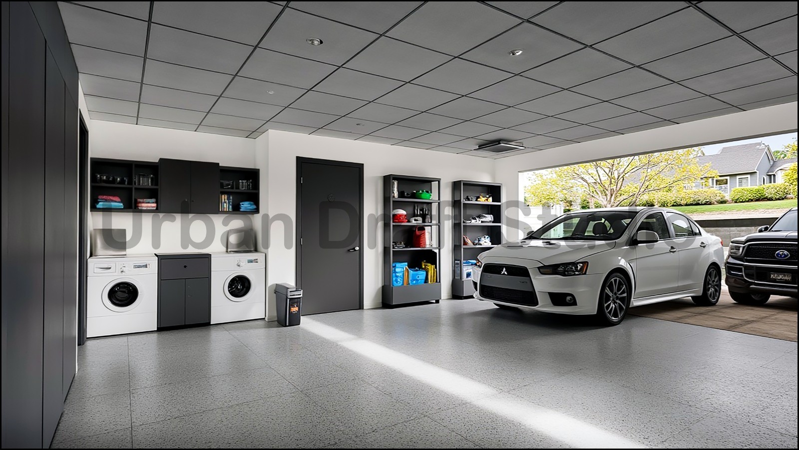 2 Bedroom, 1.5 Bath. 2 Car garage, (1600-SF) Concept house design: PDF DOWNLOAD