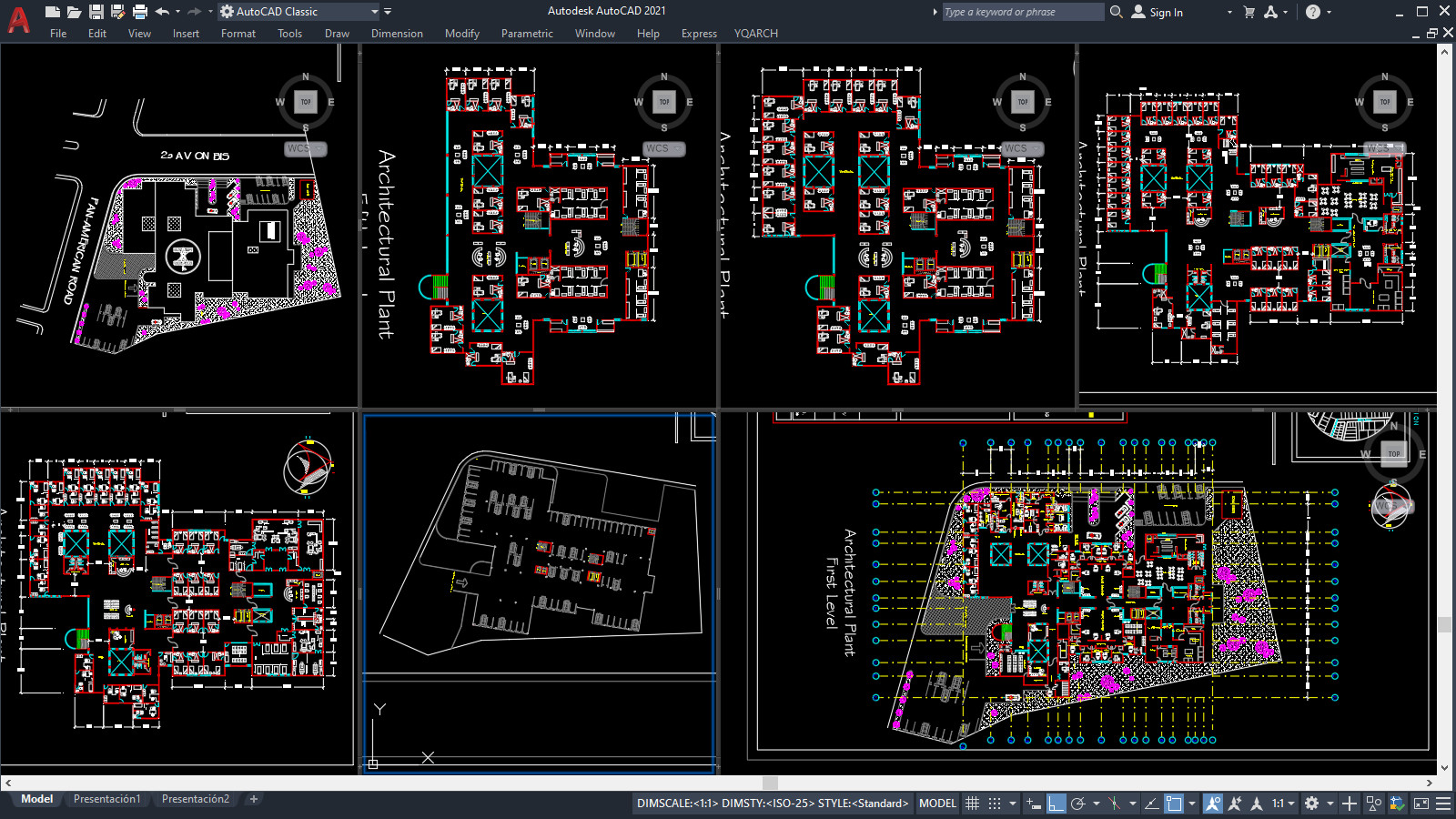 Complete Hospital Project DWG File – Architectural Plans for Sale!