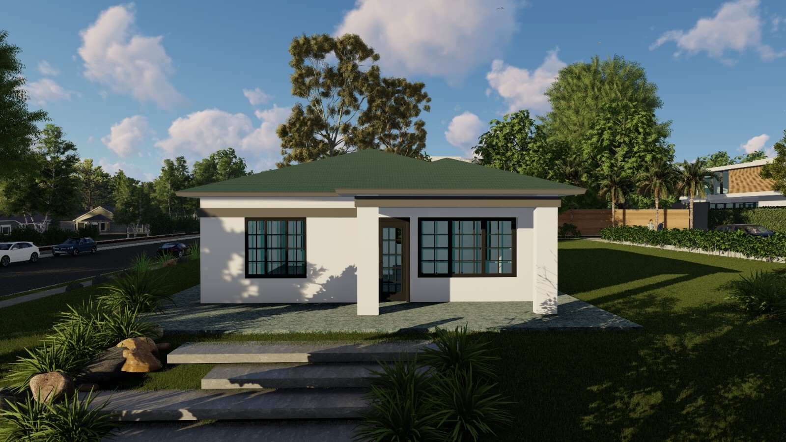Building Plans for 2-Bedroom Tiny Home | 27’x36′ | 972sqft | DIY Blueprint