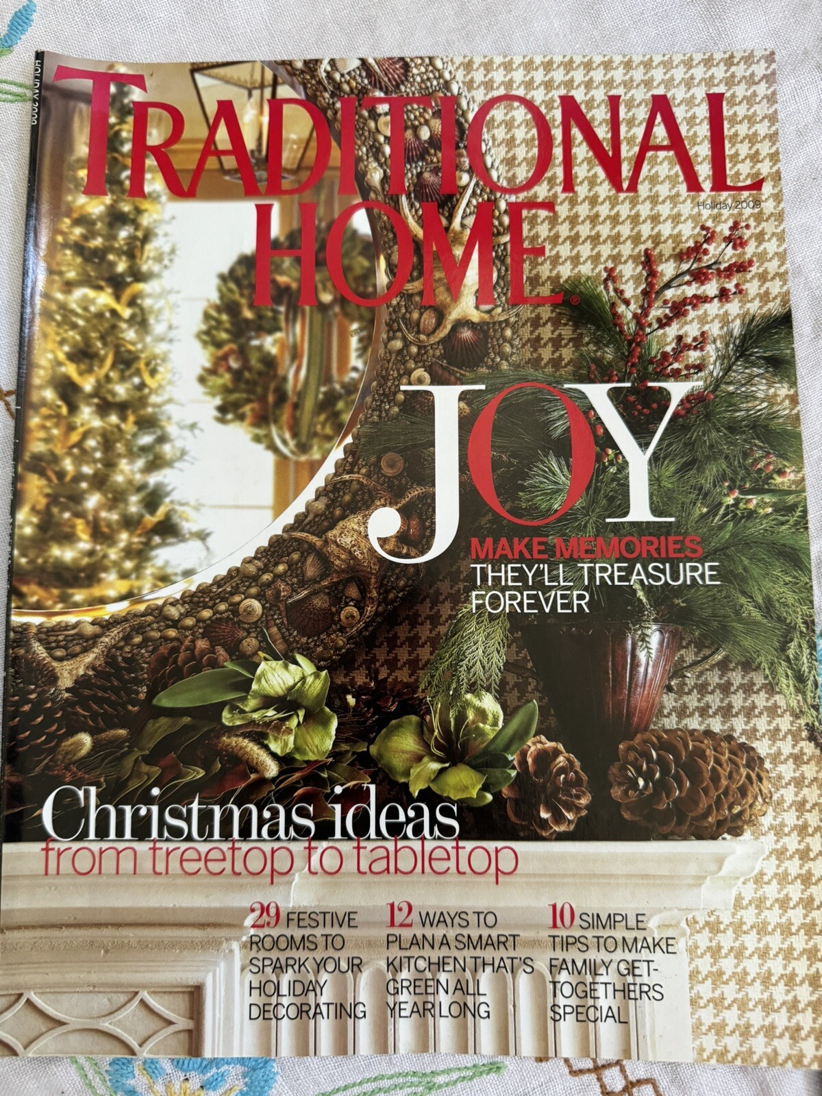 Lot of 3 Magazines Traditional Homes: 2009 & 2017, Charismas Ideas, Kitchen/Bath